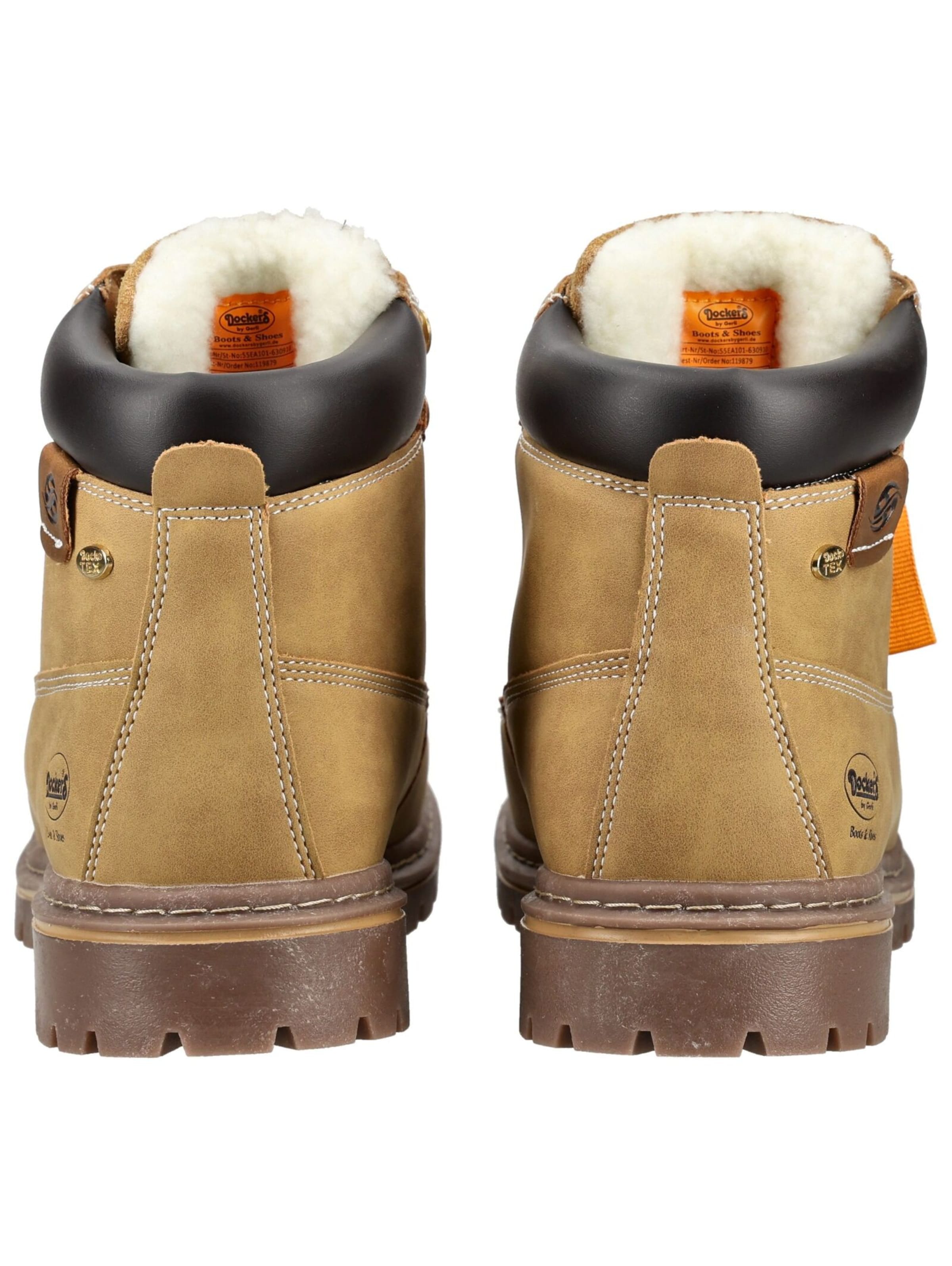 Boots stringati di Dockers by Gerli in marrone