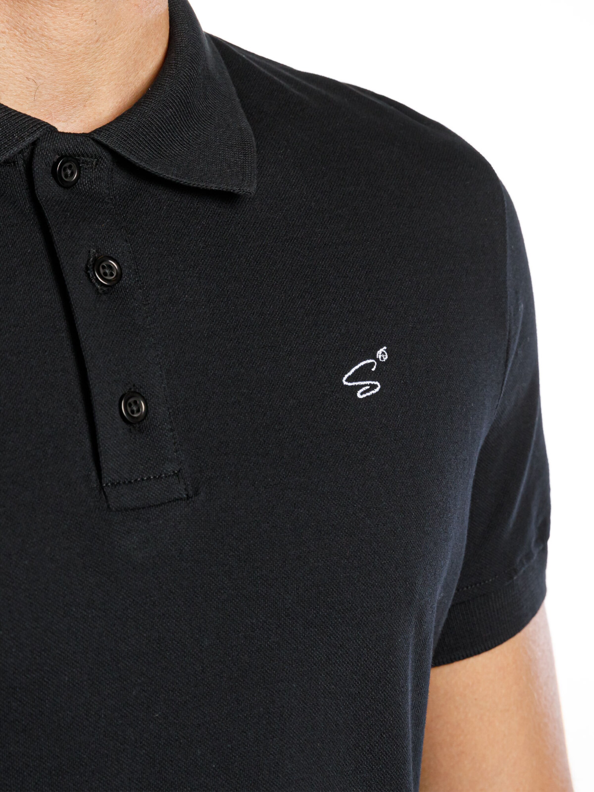 SPITZBUB Shirt 'Arnold' in Zwart