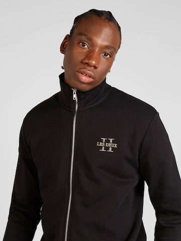 Les Deux Zip-Up Hoodie in Black