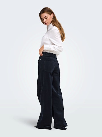 JDY Wide leg Παντελόνι 'JDYCOURTNEY' σε μπλε: πίσω
