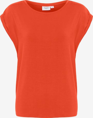 SAINT TROPEZ Blouse in Red: front
