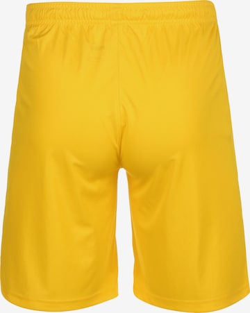 PUMA Regular Workout Pants 'TeamLiga' in Yellow