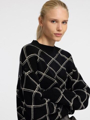 SELECTED FEMME Pullover in Schwarz
