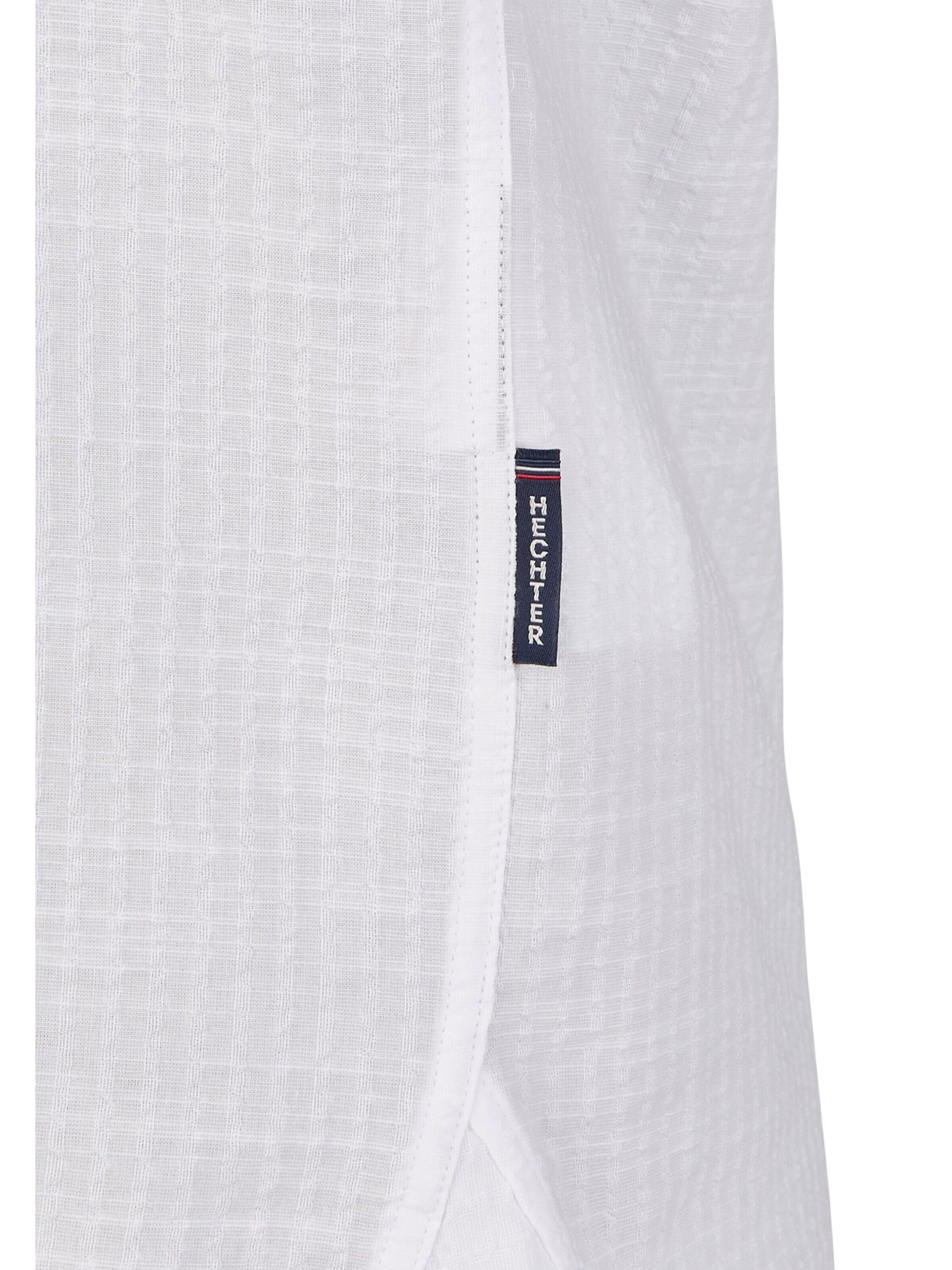 HECHTER PARIS Slim fit Overhemd in Wit