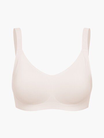 cfab (formerly creamy fabrics) Push-up Bra 'Seamless Compact Push-Up BH' in Beige: front