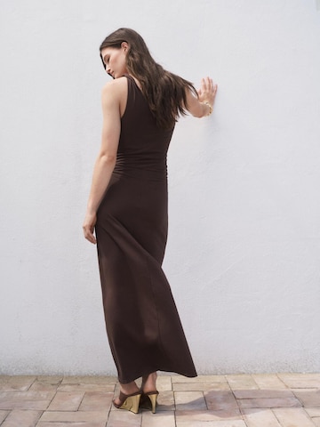 MANGO Dress 'CUBA' in Brown