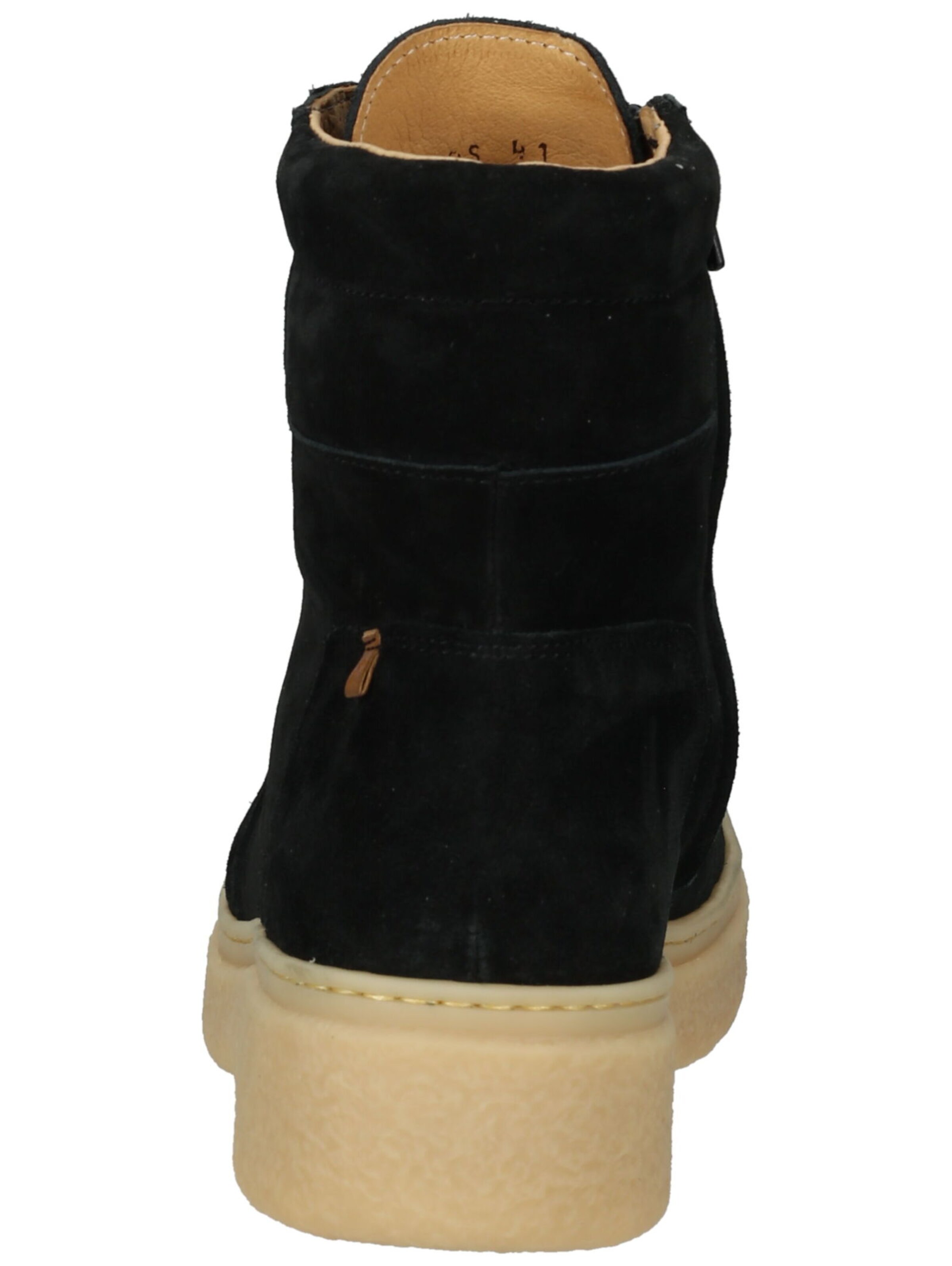 EL NATURALISTA Lace-up bootie in Black