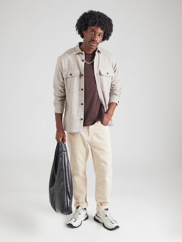 JACK & JONES Regular Fit Paita 'JPRRAYLE' värissä ruskea