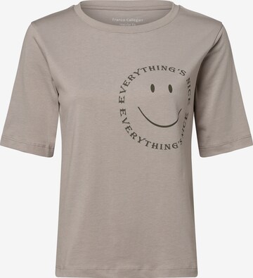Franco Callegari T-Shirt ' ' in Grau: predná strana