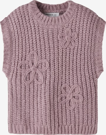 NAME IT Pullover 'NMFRina' i lilla: forside