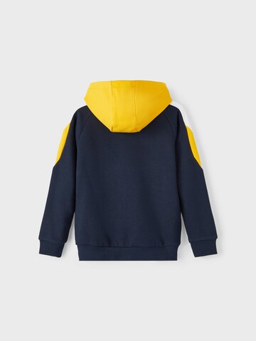 NAME IT Zip-Up Hoodie ''OKANSUN' in Blue