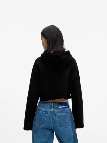 KARL LAGERFELD JEANS Sweatshirt in Black