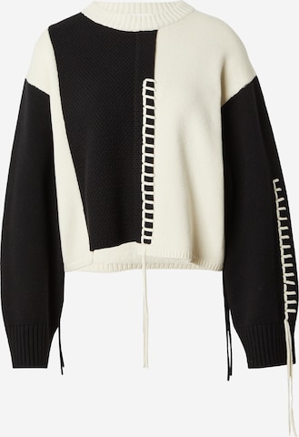 EDITED Пуловер 'Zumera' в черно: отпред