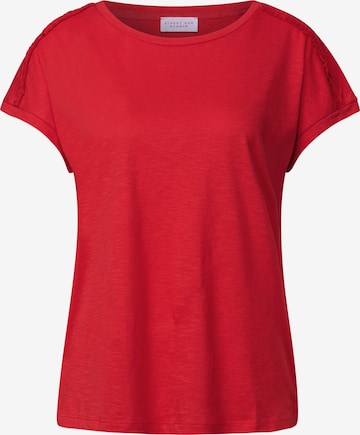 Street One Studio T-Shirt in Rot: Vorderseite