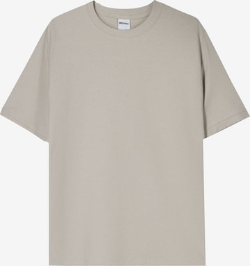 Bershka T-Shirt in Beige: Vorderseite