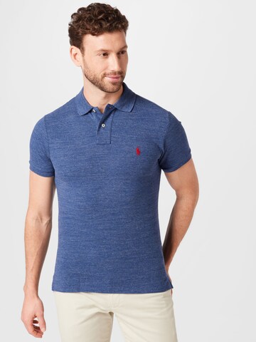 T-Shirt Polo Ralph Lauren en bleu : devant