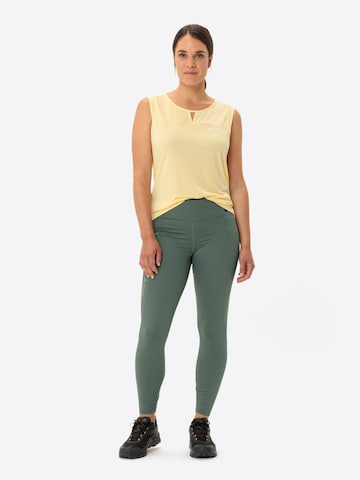VAUDE Slim fit Outdoor trousers 'Essential' in Green