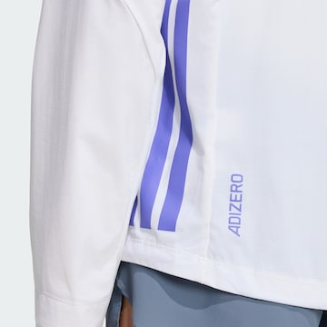 ADIDAS PERFORMANCE - Chaqueta de chándal 'Adizero' en blanco