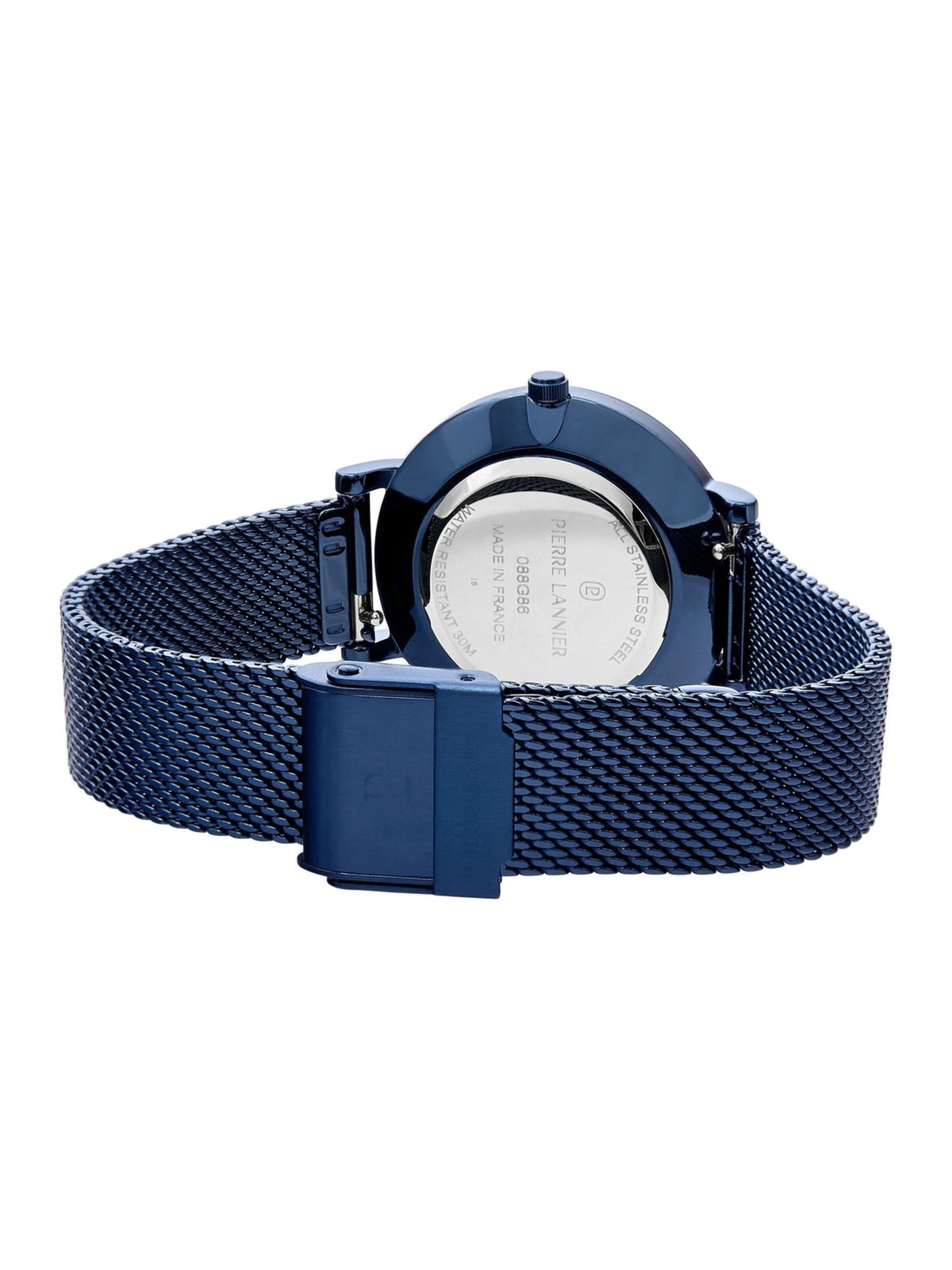 Montre à affichage analogique 'Pierre Lannier - Watch Essential - Quartz watch movement - Watch case width: 33 mm' Pierre Lannier en bleu