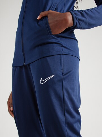 NIKE Trainingspak in Blauw