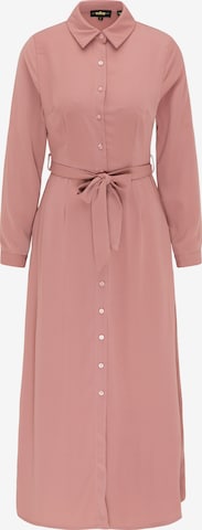 usha BLACK LABEL Shirt Dress in Pink: front