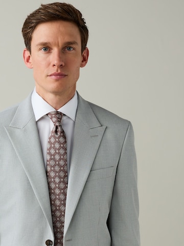 Coupe regular Veste de costume Next en gris