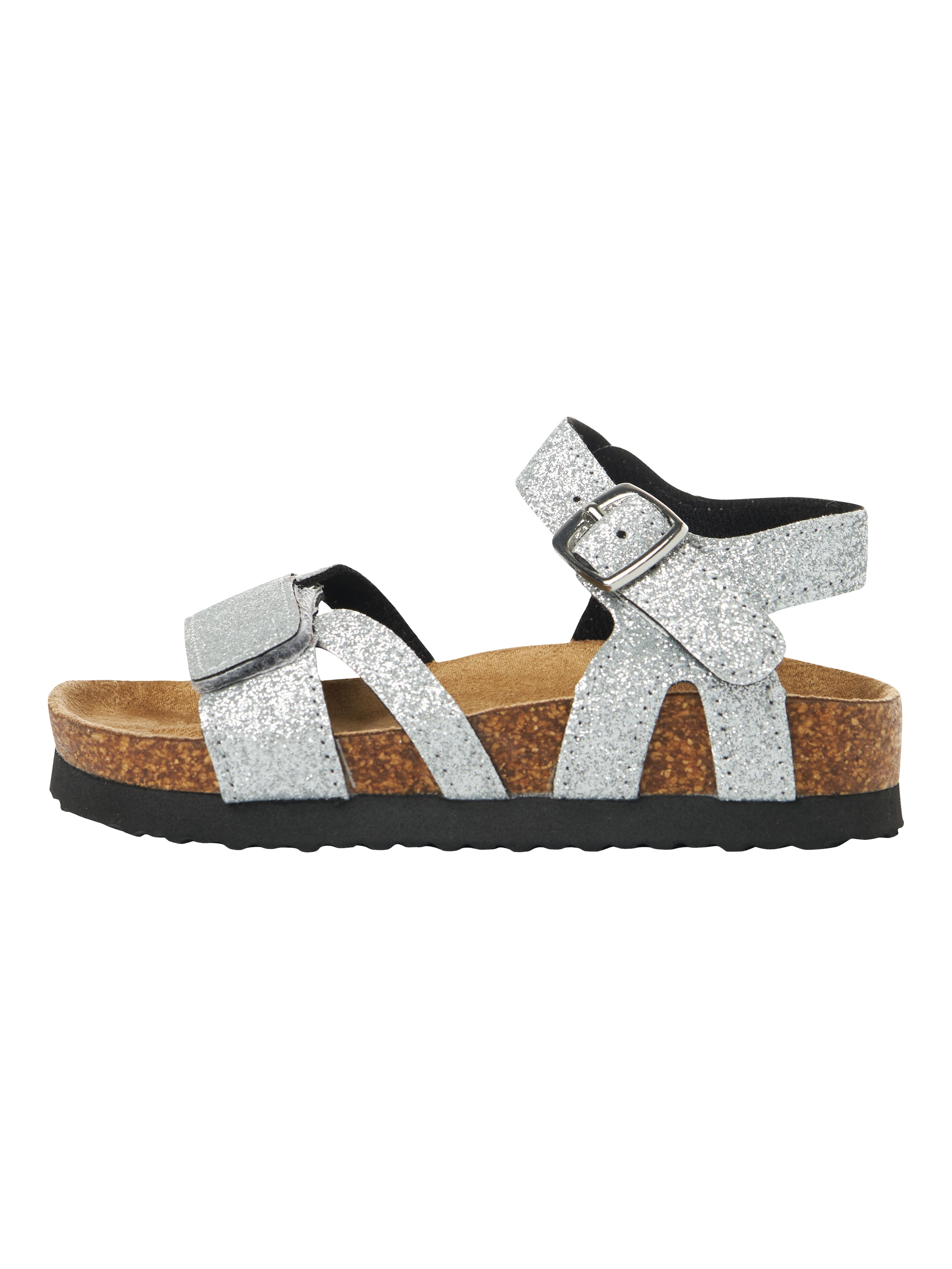 Sandalo 'NMFFIONA' di NAME IT in argento: frontale