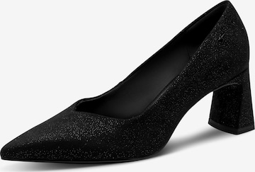 Tamaris - Zapatos con plataforma en negro: frente