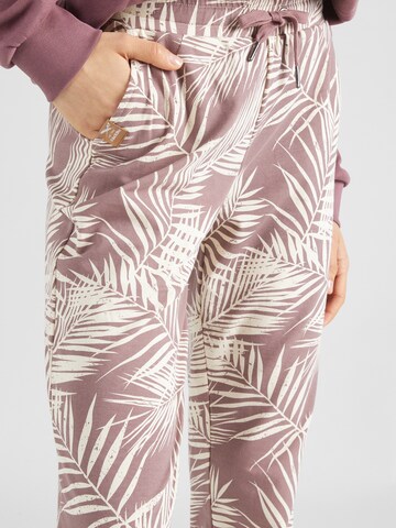 Iriedaily Zúžený Kalhoty 'La Palma' – fialová