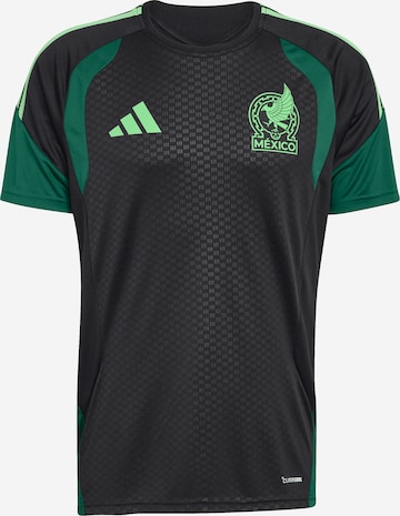 melns ADIDAS PERFORMANCE Sporta krekls 'FMF': no priekšpuses