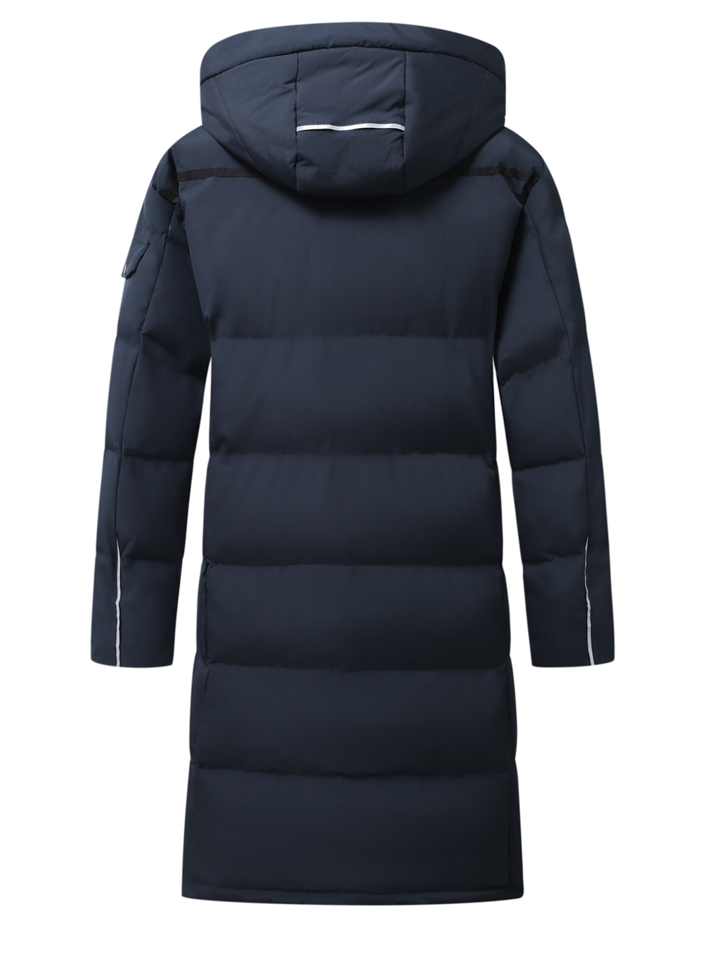 ALLTHEMEN Winter Coat 'Flaum' in Blue