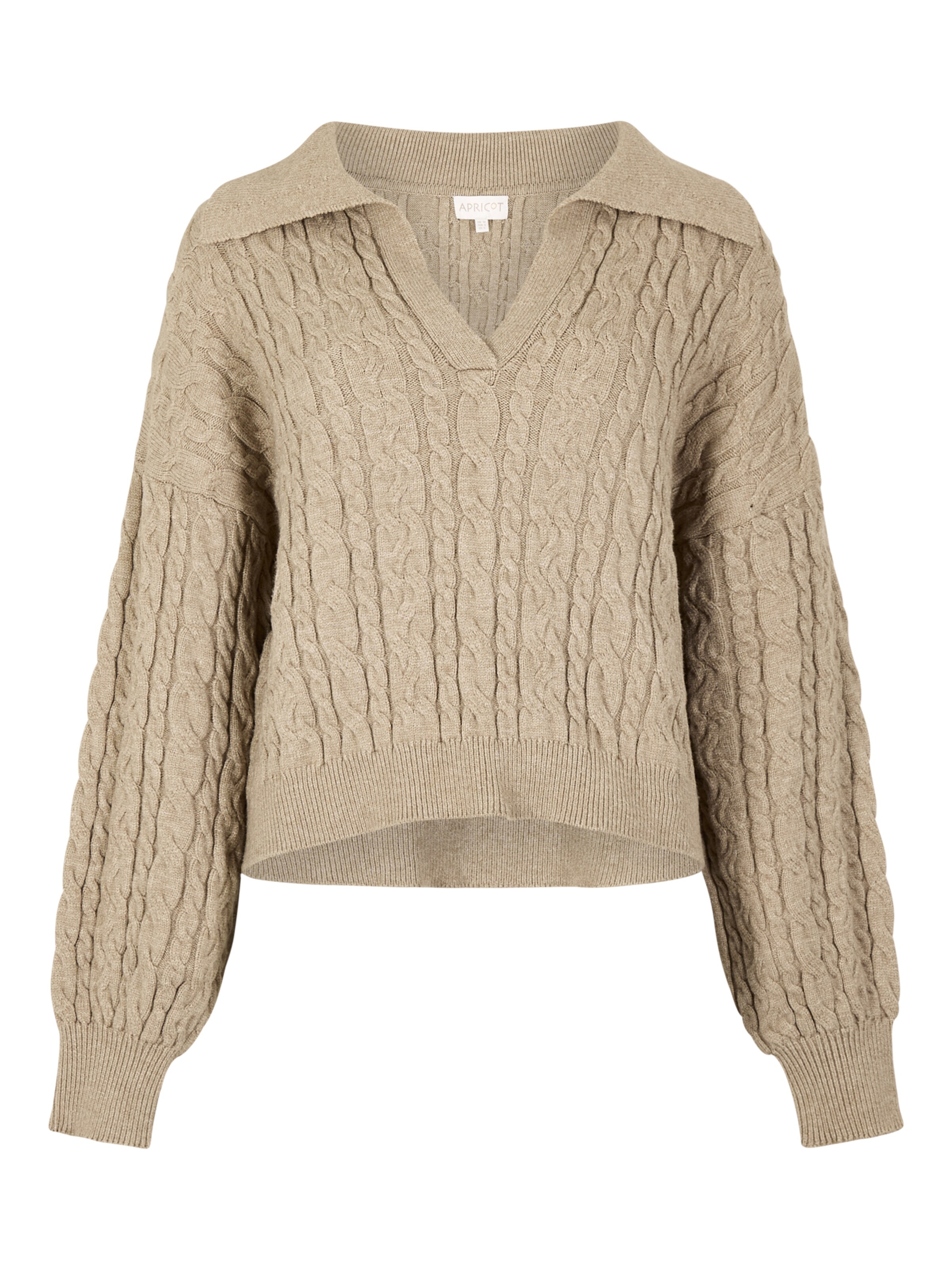 Pull-over Apricot en beige : devant