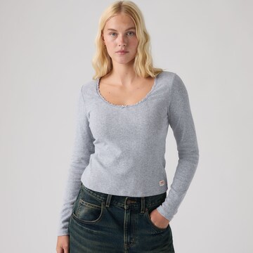 LEVI'S ® Футболка 'DRY GOODS POINTELLE' в Серый