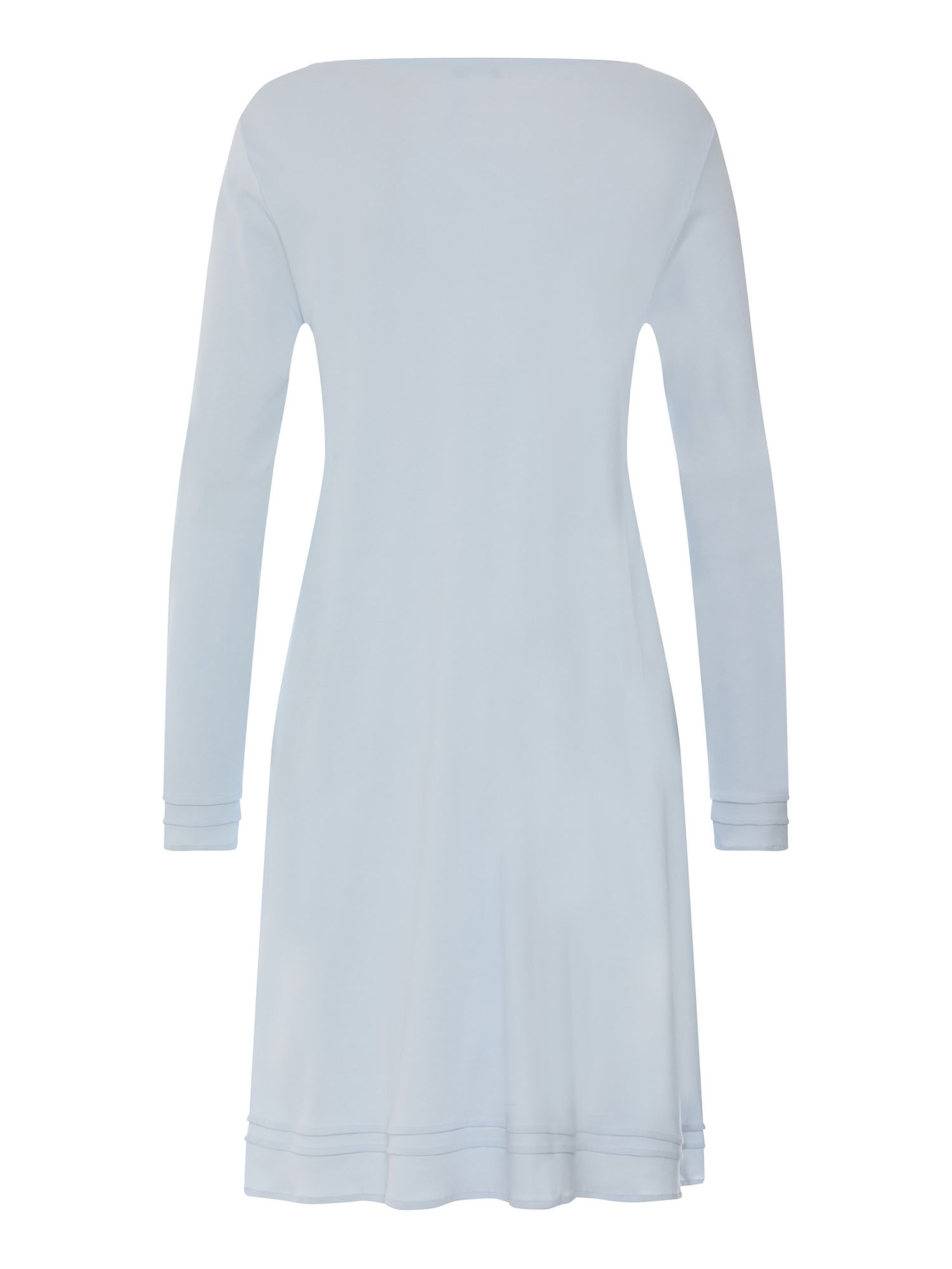 Hanro Nachthemd ' Pilar ' in Blauw