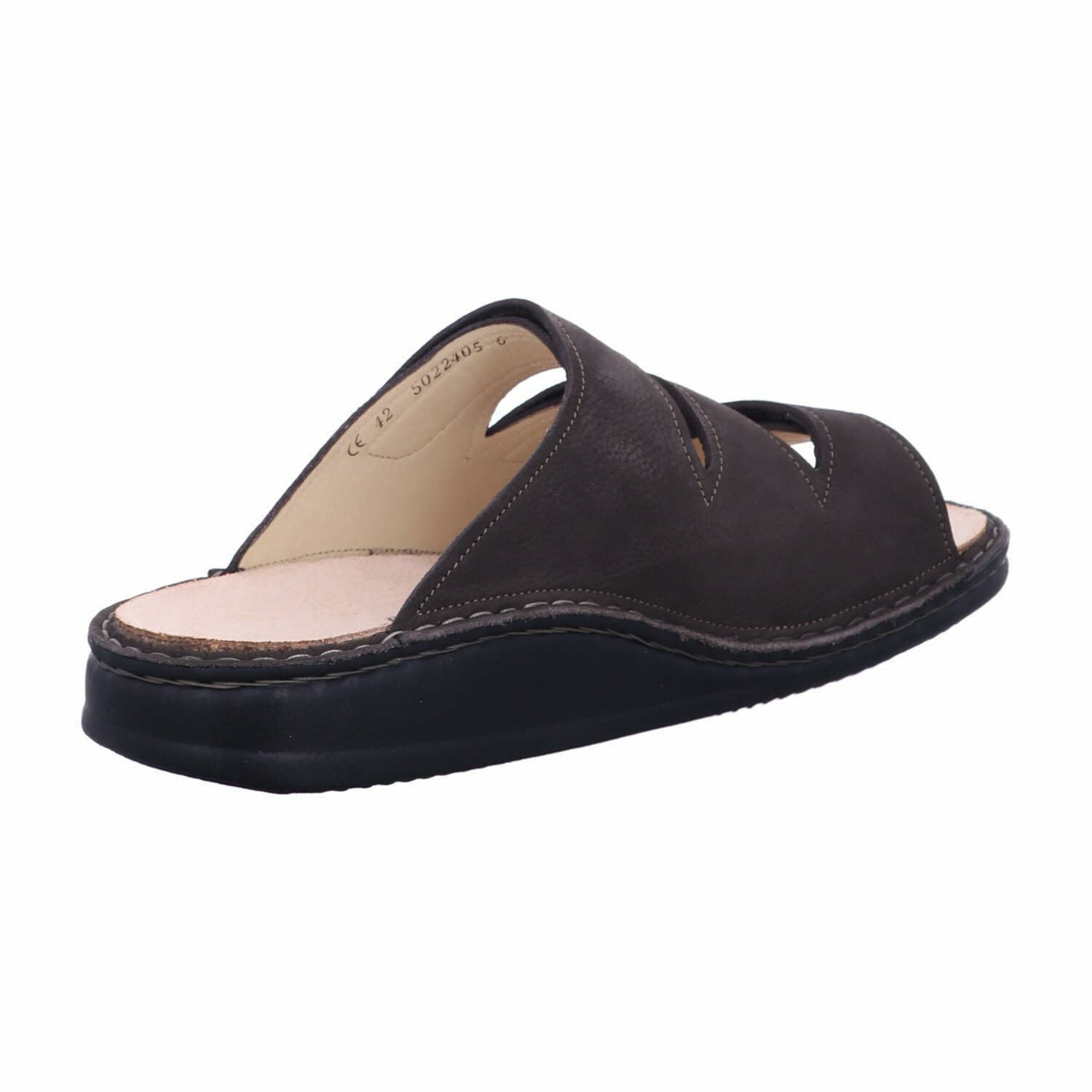 Finn Comfort Pantolette in Braun