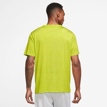NIKE Performance Shirt 'Rise 365' in Yellow