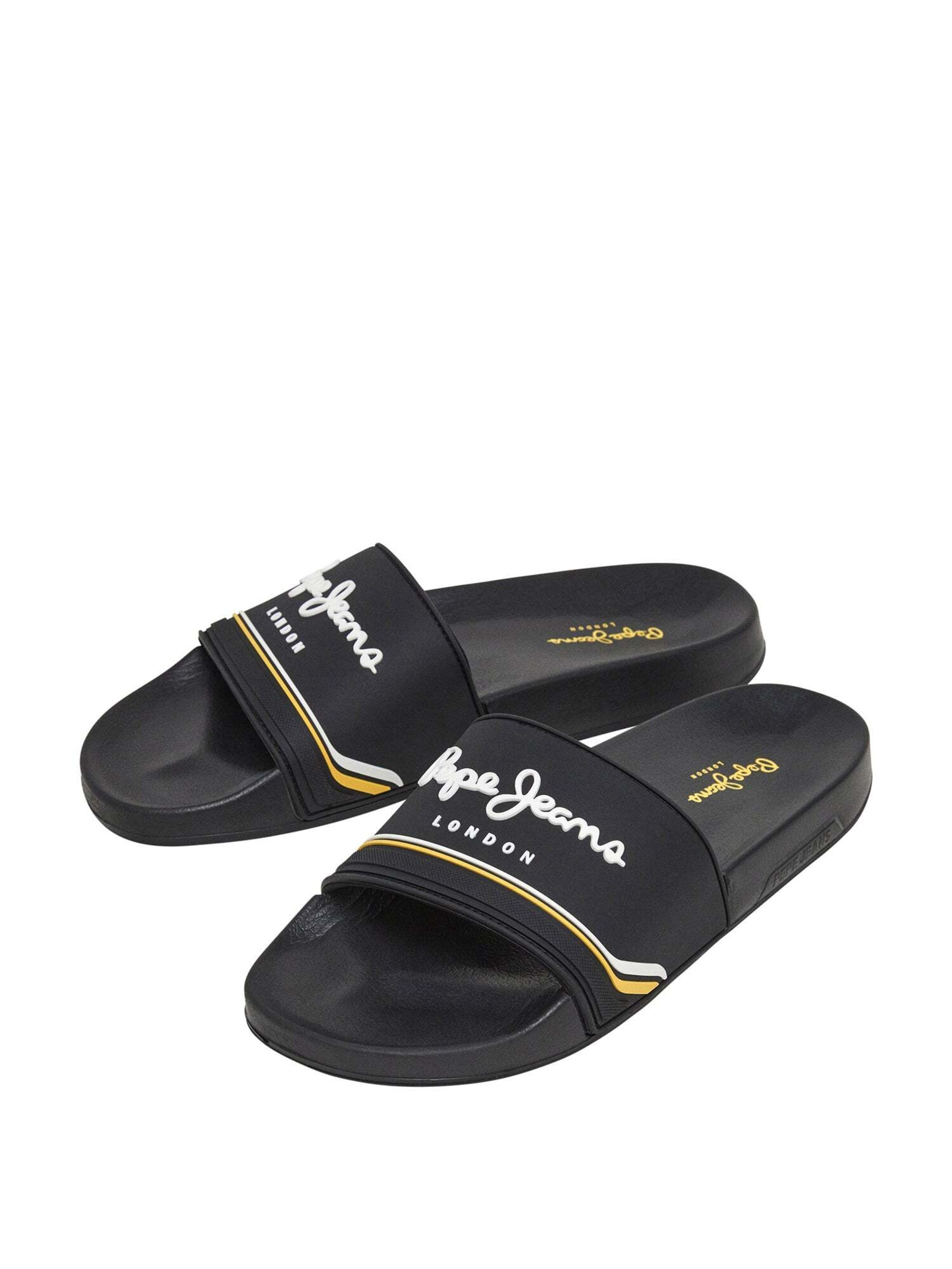 Pepe Jeans Muiltjes 'SLIDER ORIGIN' in Zwart