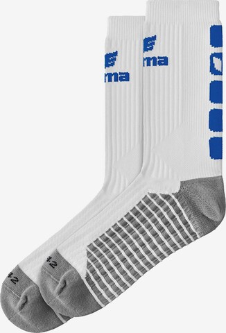 ERIMA Athletic Socks in White: front