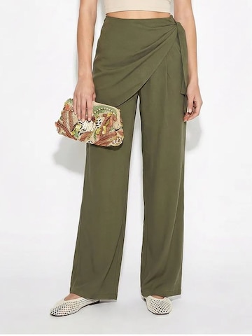 Pantaloni 'Hose' di Bianco Lucci in verde: frontale