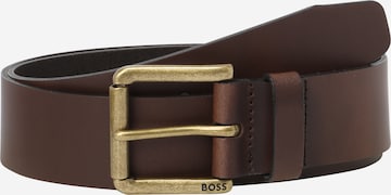 BOSS Black Belt 'Joris' in Brown: front