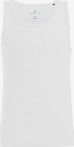 T-Shirt WE Fashion en blanc : devant