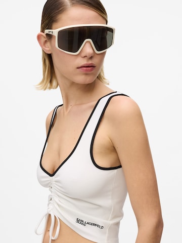 KARL LAGERFELD JEANS Топ в Белый