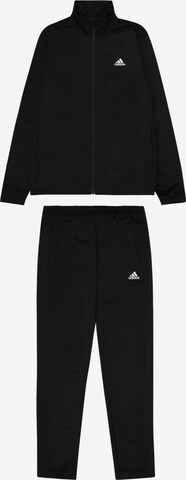 ADIDAS SPORTSWEAR Trainingsanzug 'Essentials' in Schwarz: predná strana