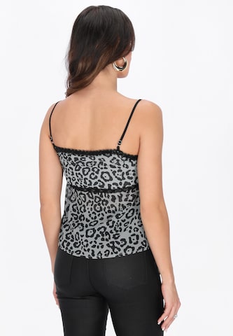 Haut 'Festive' faina en noir