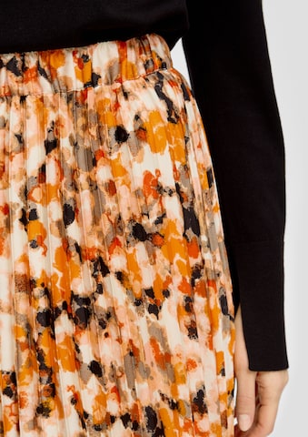 s.Oliver BLACK LABEL Skirt in Orange
