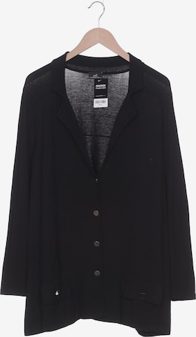 Emilia Lay Sweater & Cardigan in 4XL in Black: front