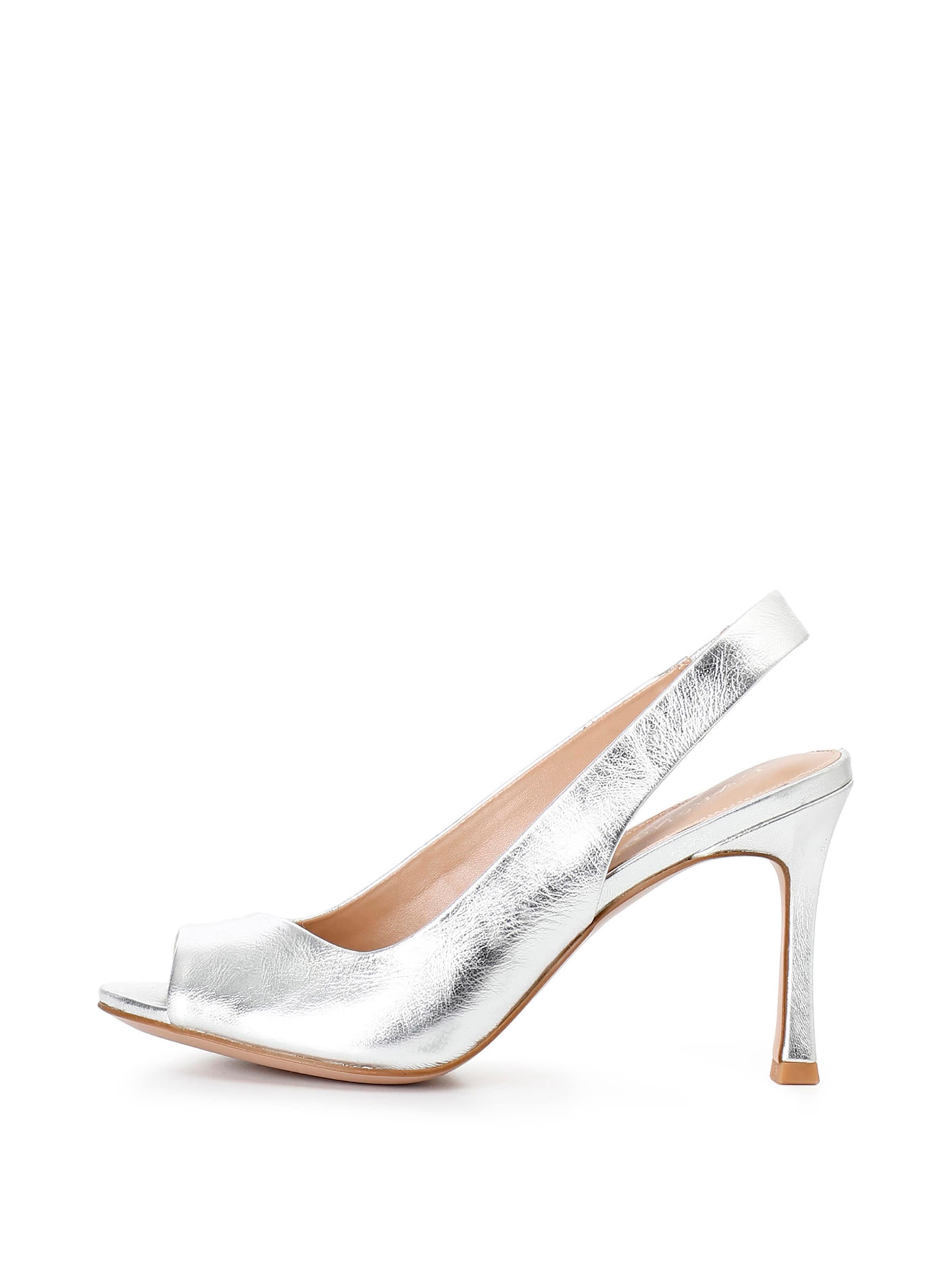 Décolleté di CAFè NOIR in argento: frontale