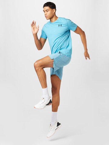 UNDER ARMOUR Funkční tričko – modrá