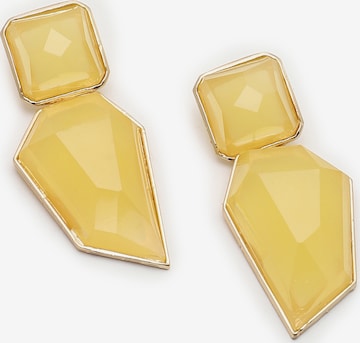 geltona SOHI Auskarai 'Solene': priekis