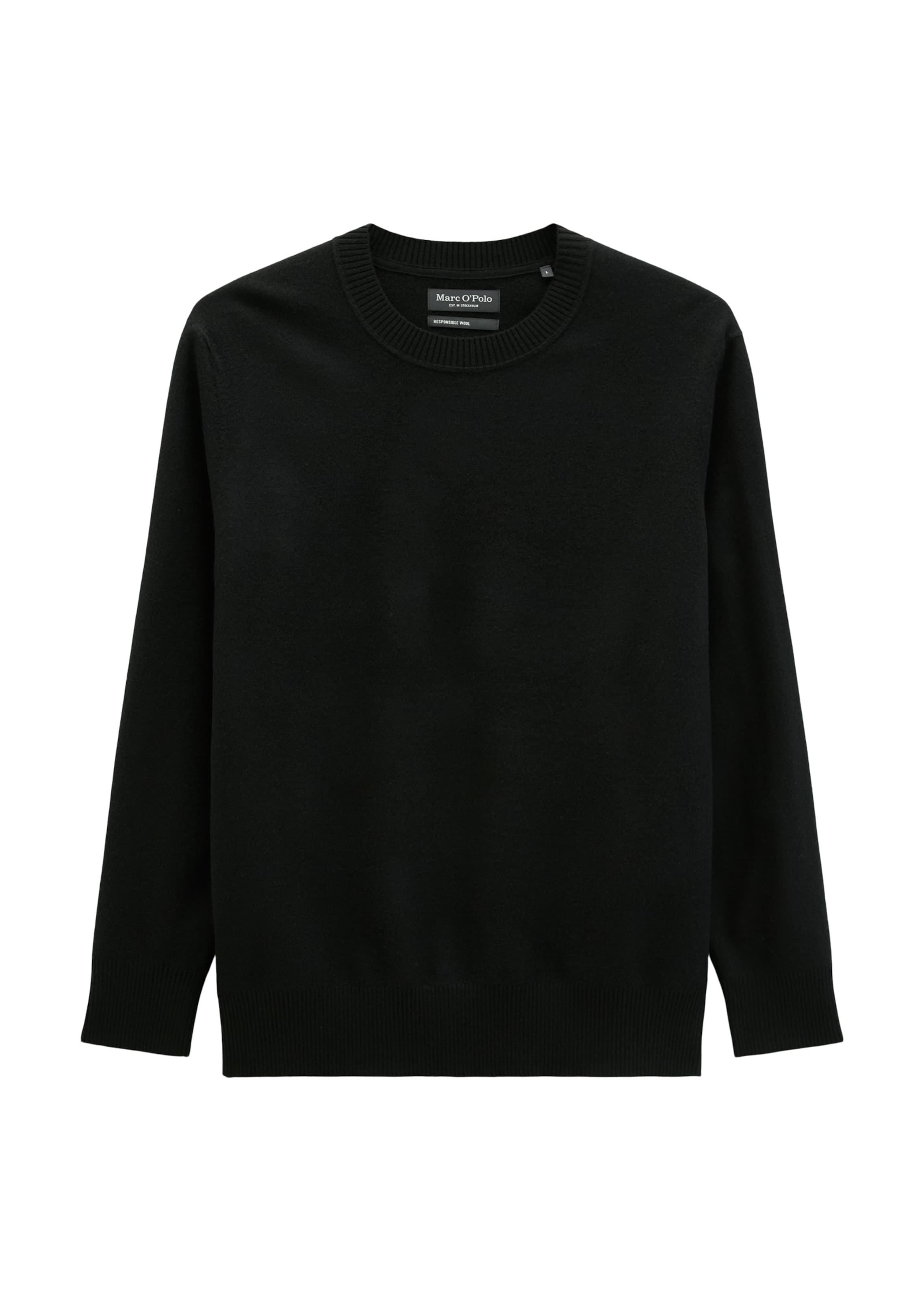 Marc O'Polo Pullover in Schwarz: Vorderseite